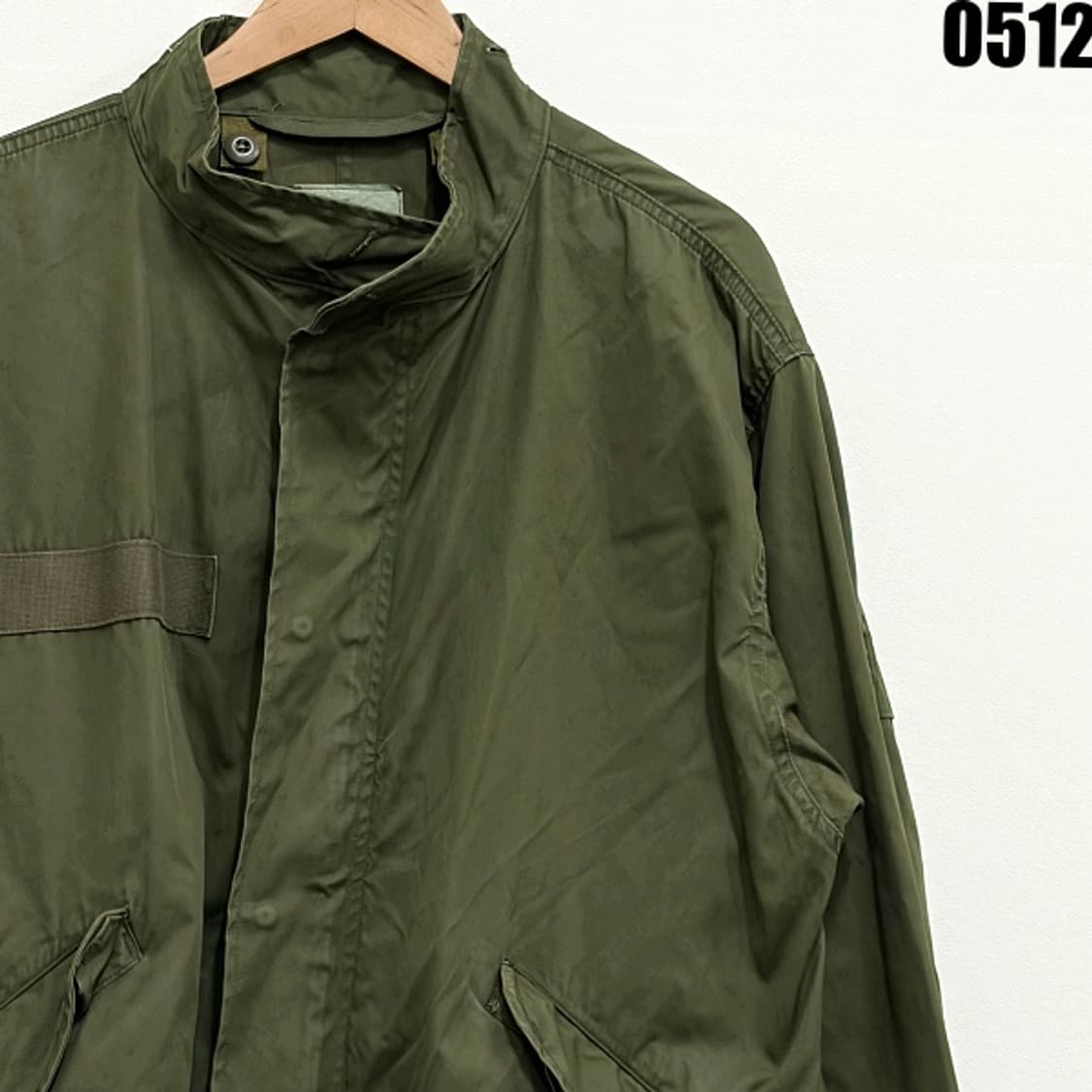 미군 오리지널 M-65 피쉬테일 롱 파카 자켓 L 0512 상품이미지2