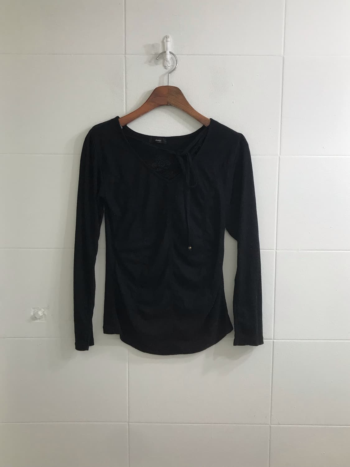 무채색 도트 괴짜 니혼진 7부레깅스 코디세트 상품이미지6