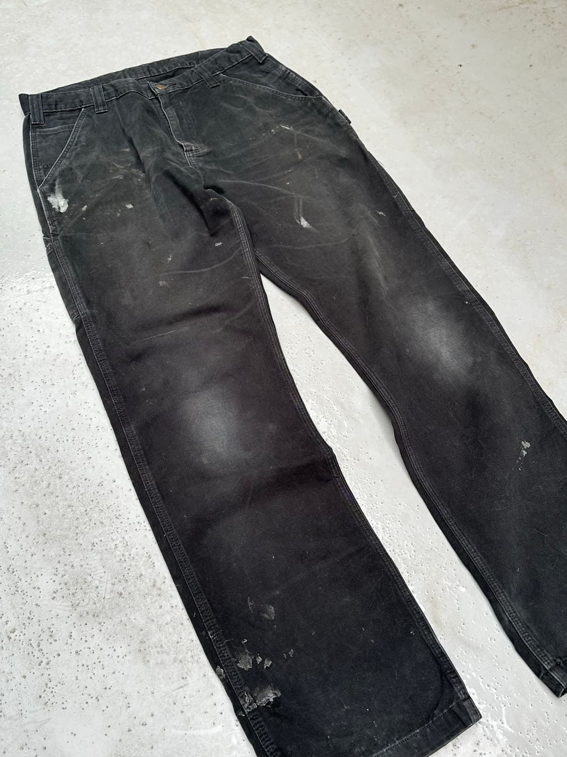[칼하트] •Carhartt Carpenter Pants B324-BLK 상품이미지3