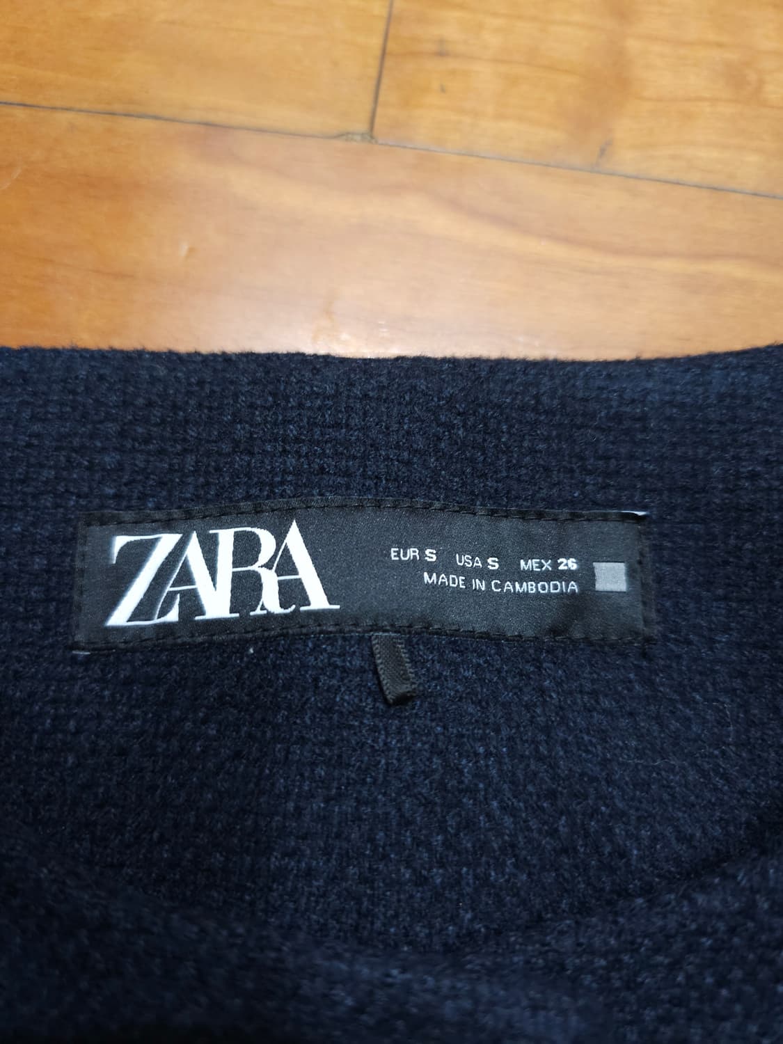 자라 네이비 자켓 상품이미지5