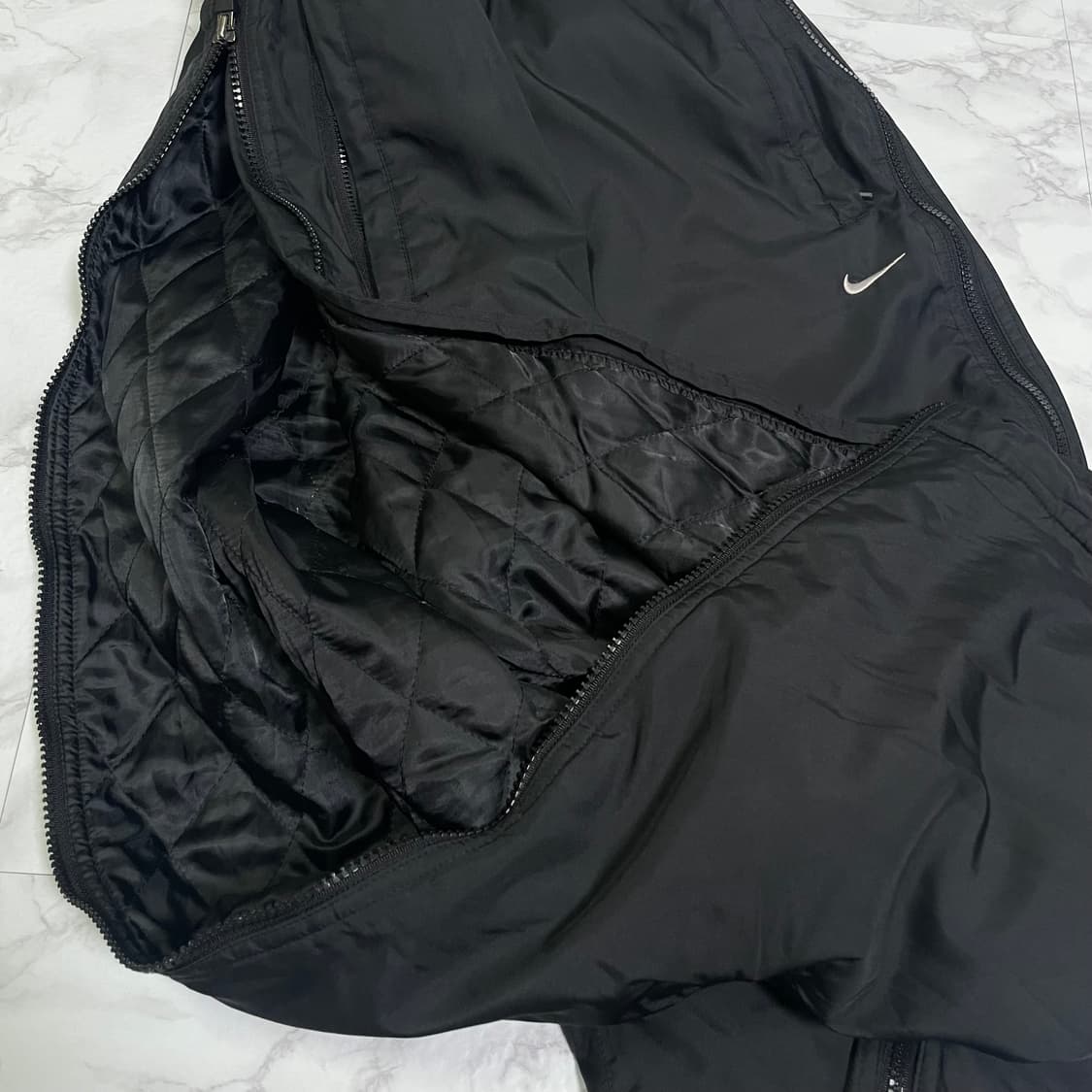 XXL 나이키 스우시 블랙 나일론 팬츠 상품이미지6