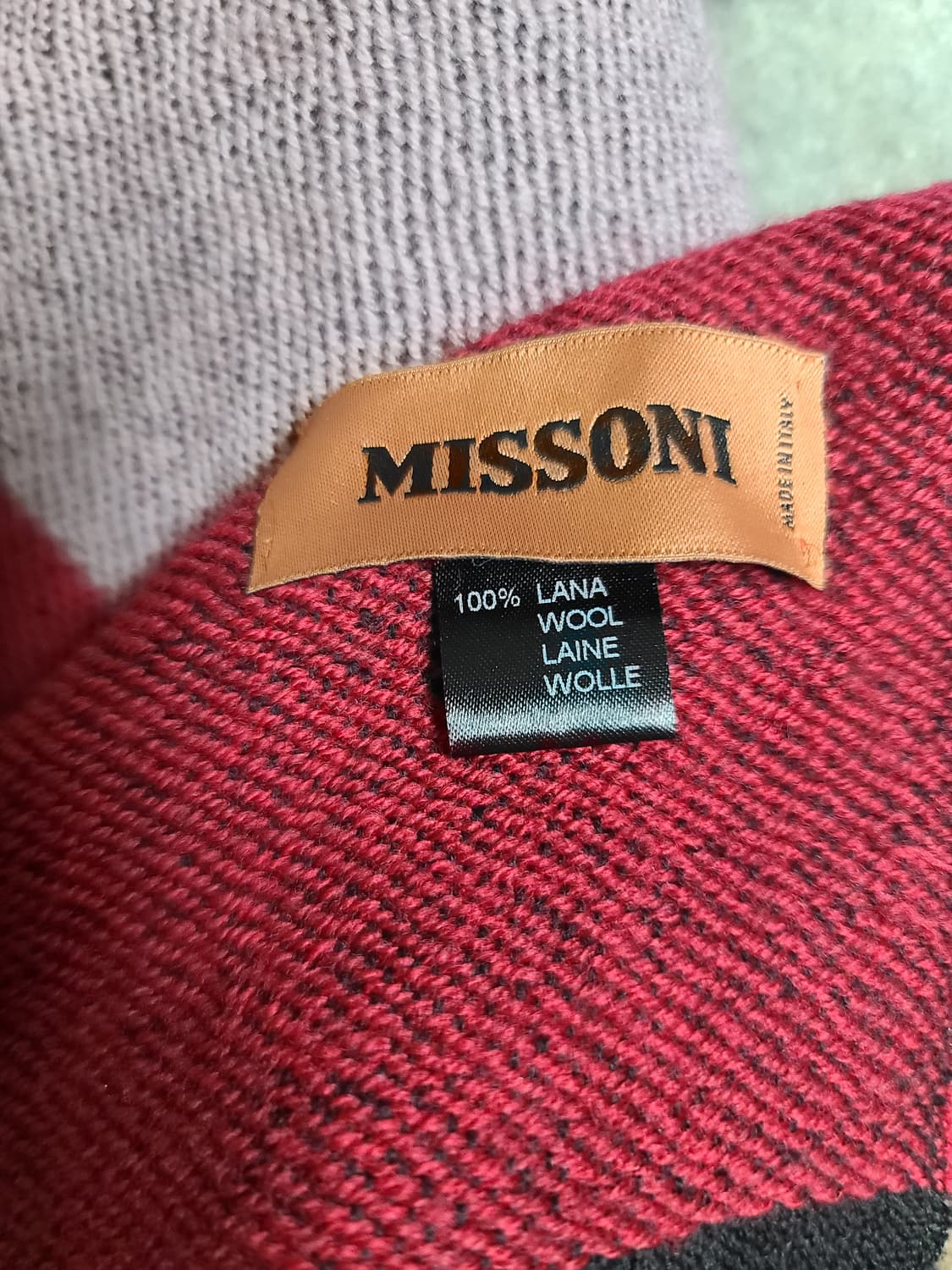 미쏘니 울 머플러 상품이미지3