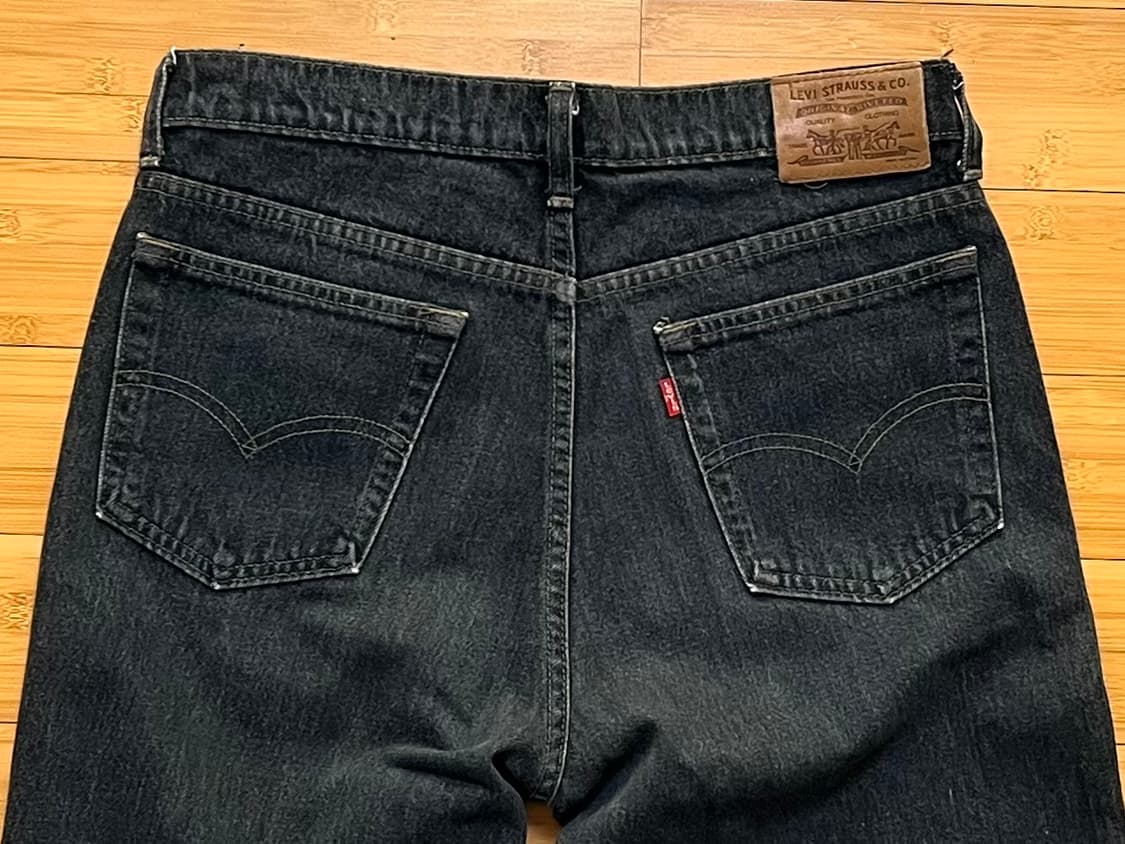 리바이스 블랙진 데님팬츠 SIZE 34 상품이미지4