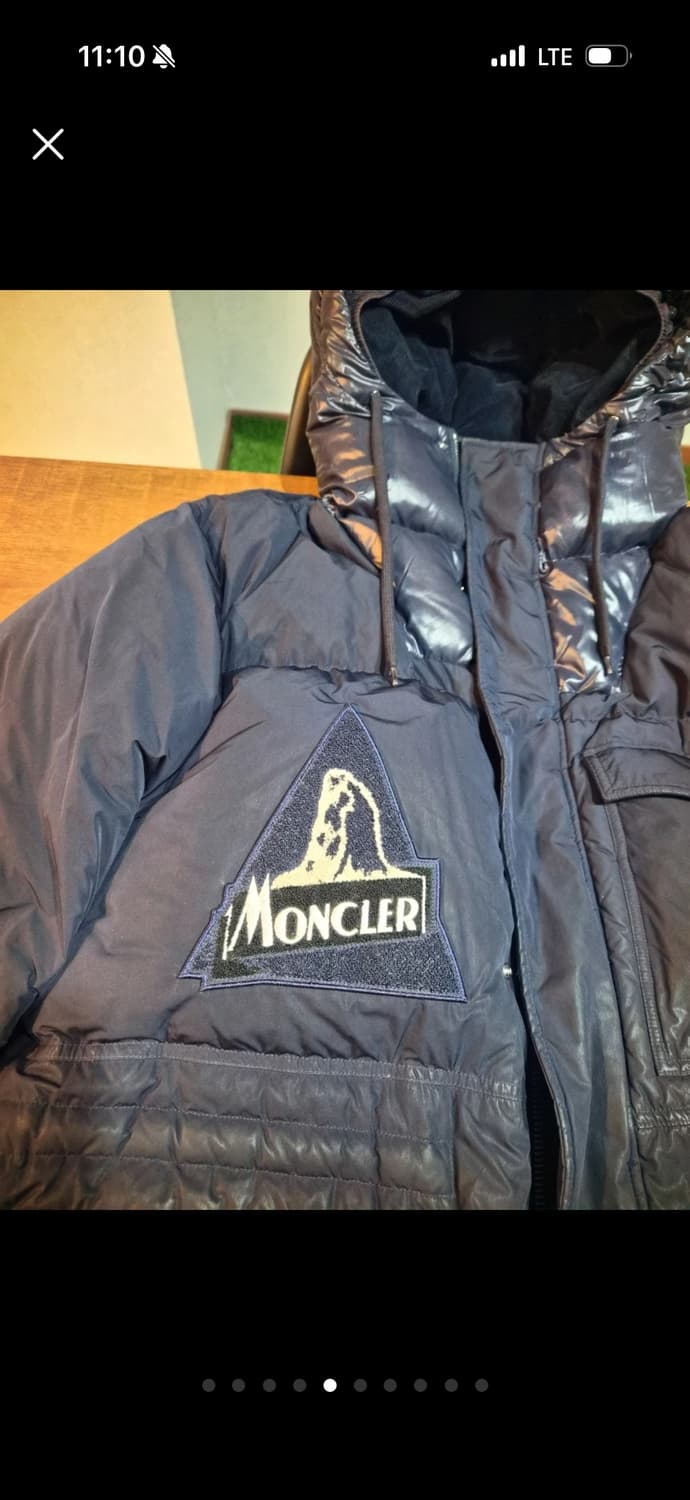 몽클레어 남성 패딩 네이비 xxl 상품이미지3
