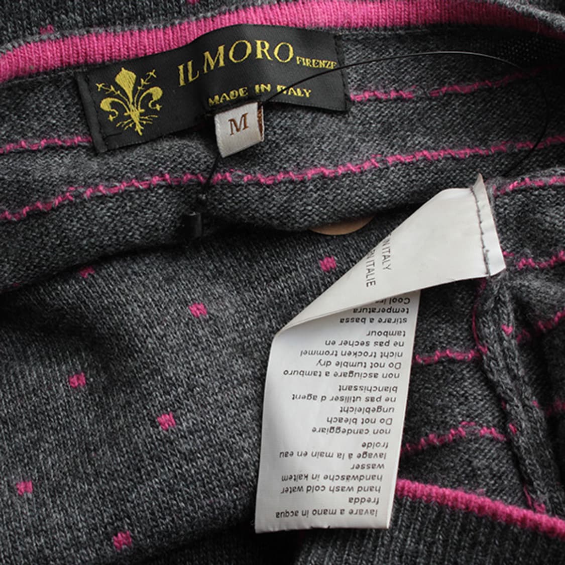 일 모로 차콜그레이 니트 상의 66 상품이미지3