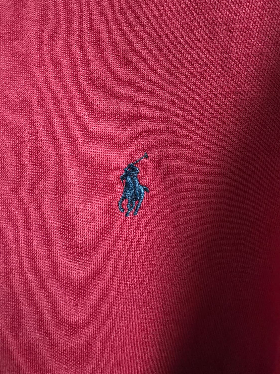 폴로 맨투맨 레드 m (100) 상품이미지2