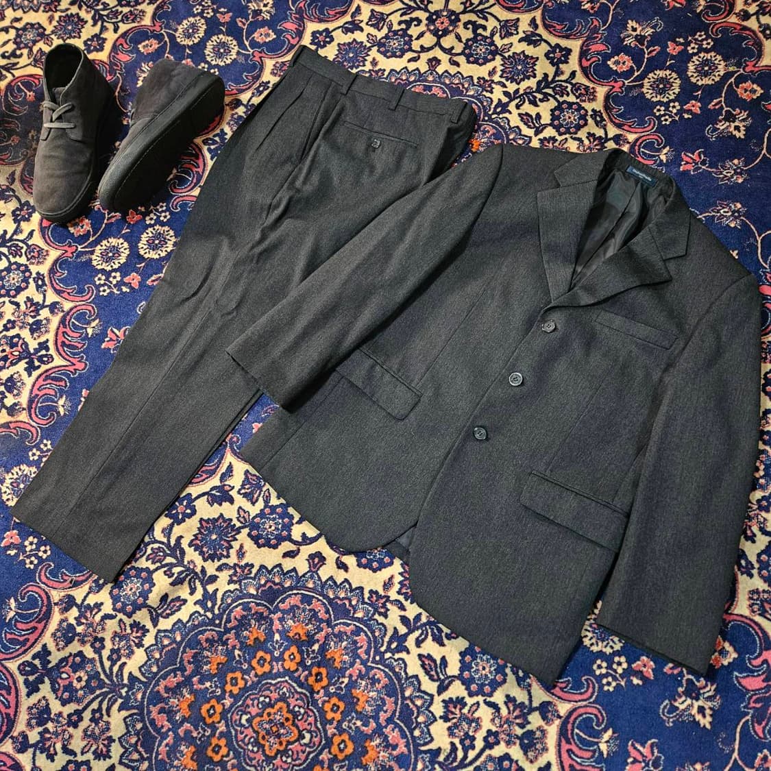 ENGLAND PADIN 울 100% 3버튼 셋업 95-100 상품이미지1