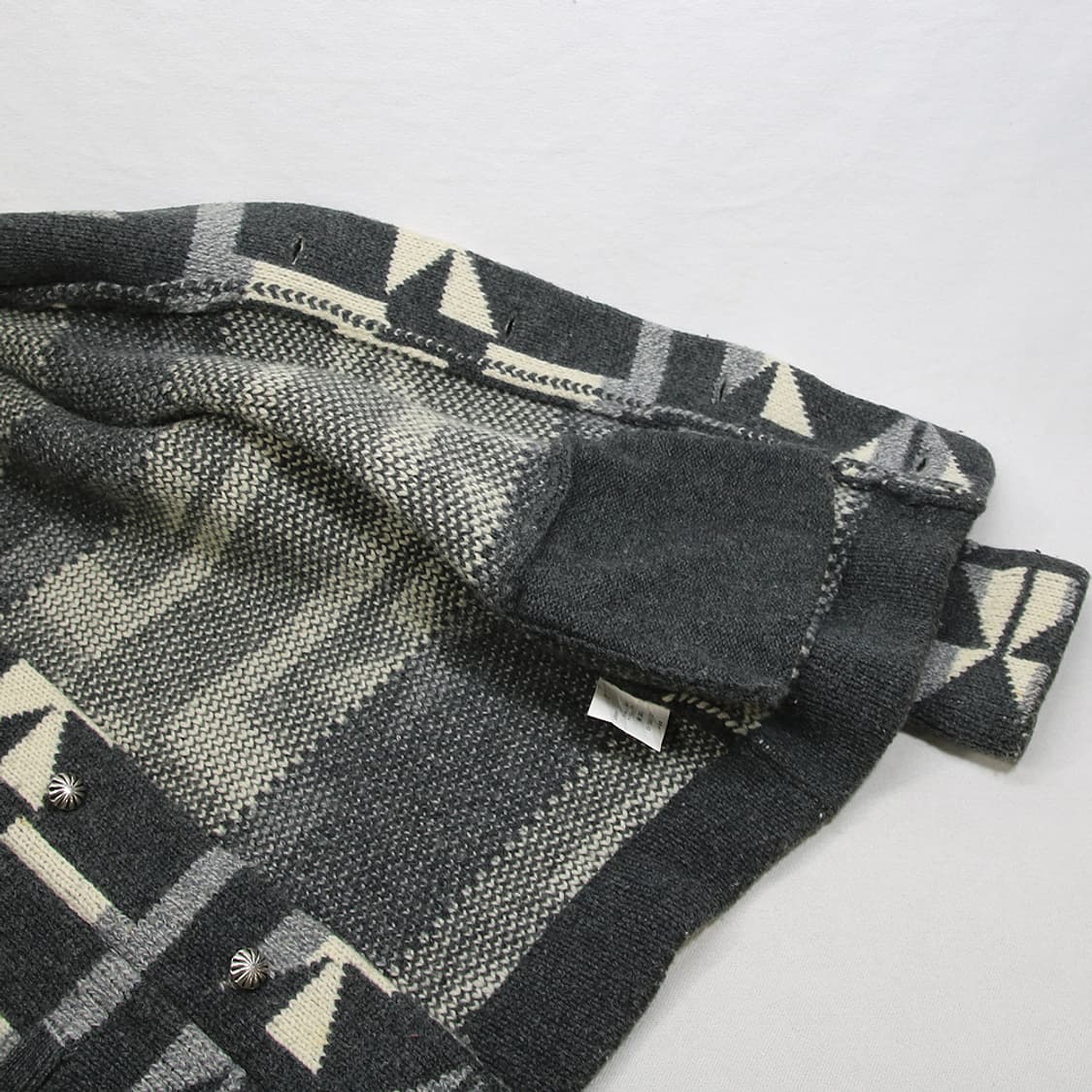 (착용컷) Barns Outfitters 웨스턴 숄 카라 니트 가디건 상품이미지7