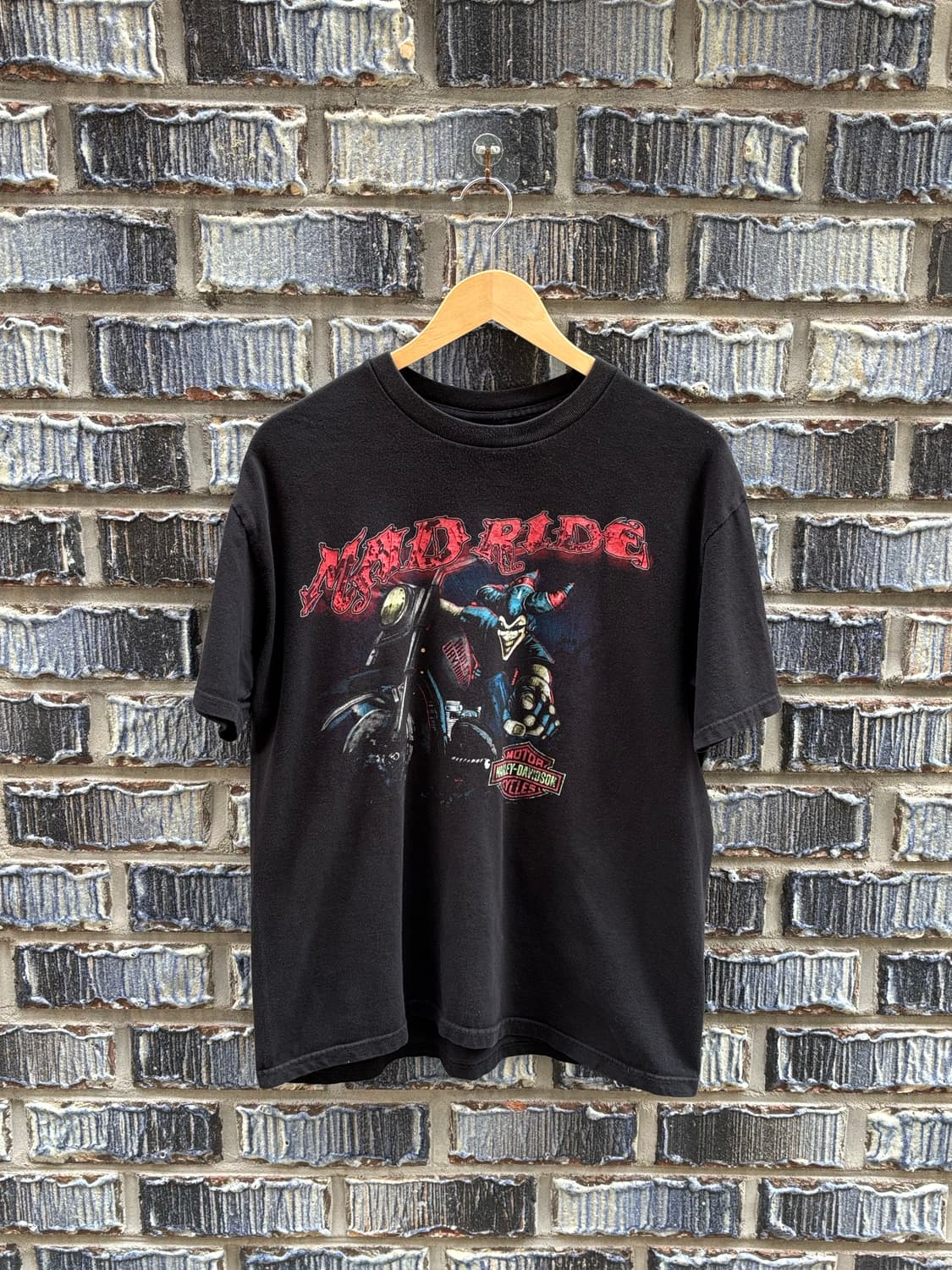 할리데이비슨 빈티지 MAD RIDE 티셔츠 상품이미지1