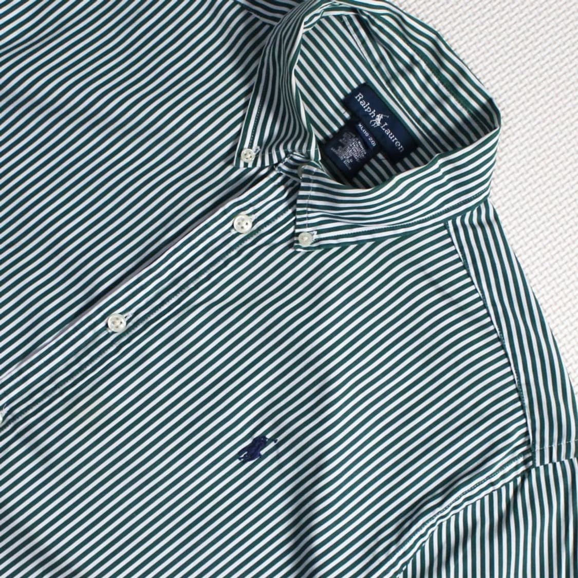 Polo 폴로 랄프로렌 그린 스프라이트 옥스포드 셔츠  상품이미지3