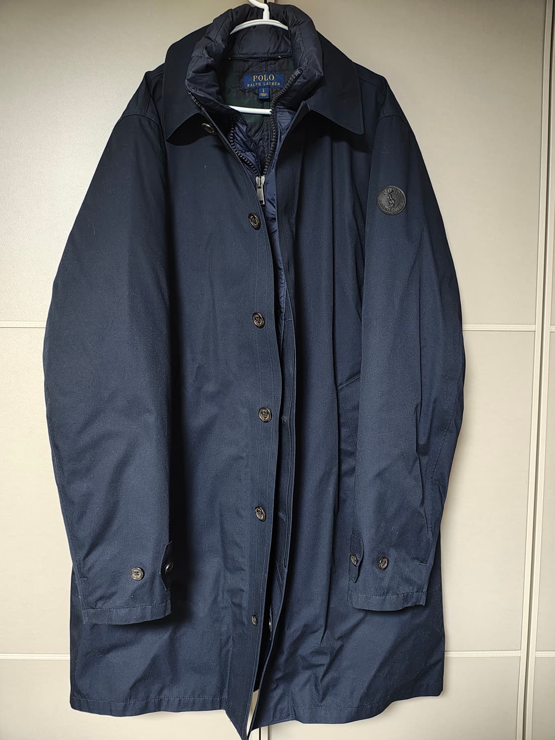 폴로 랄프로렌 남성 네이비 커뮤터 코트자켓 상품이미지1