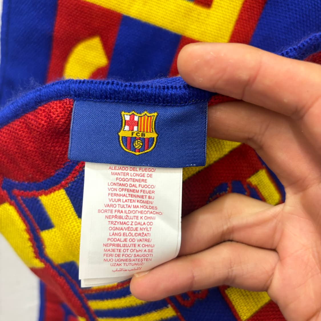 FCB 바르셀로나 빈티지 머플러 OS 상품이미지6