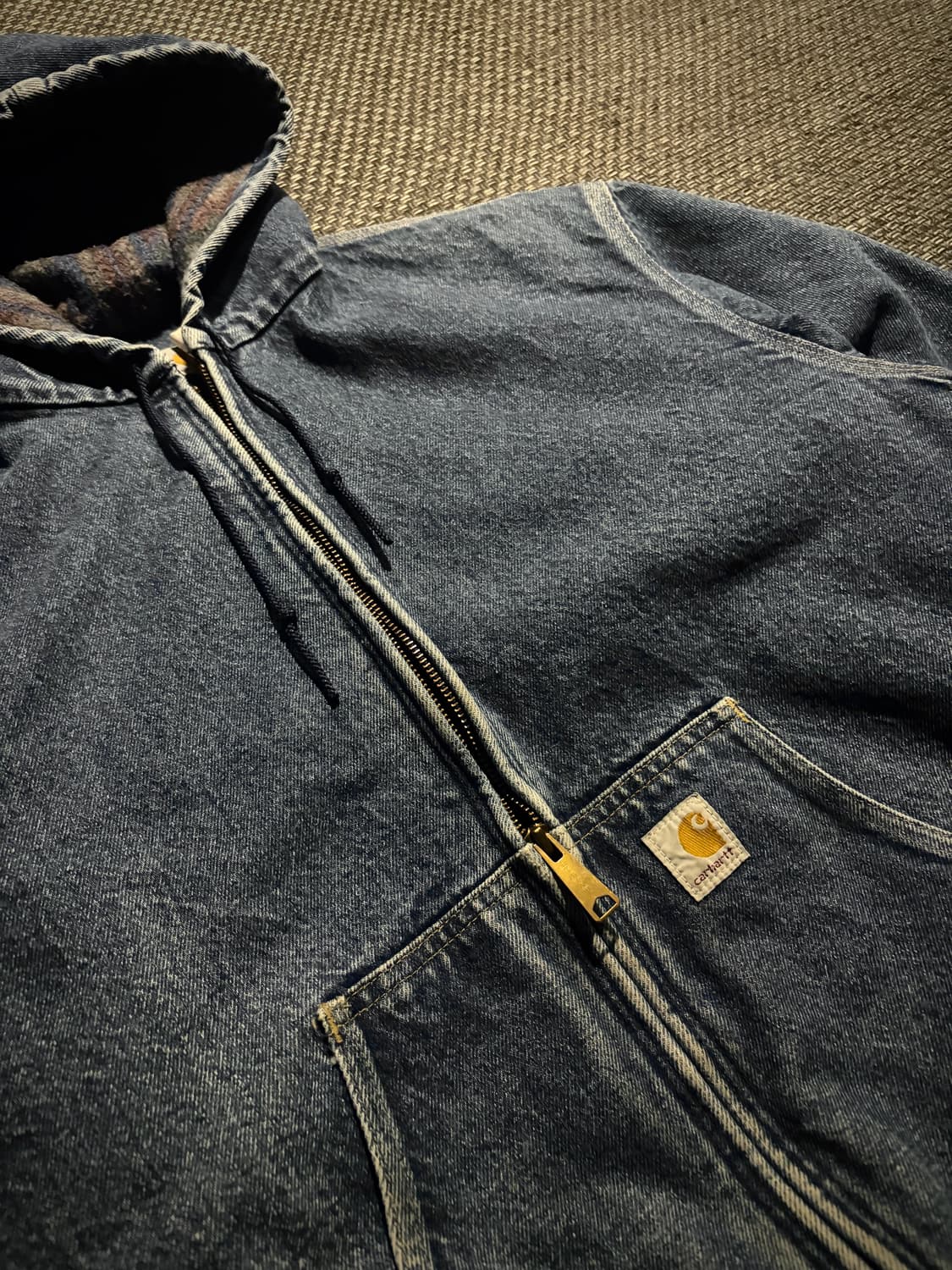 90s 칼하트 아즈텍 액티브 JB848 L USA🇺🇸 상품이미지5