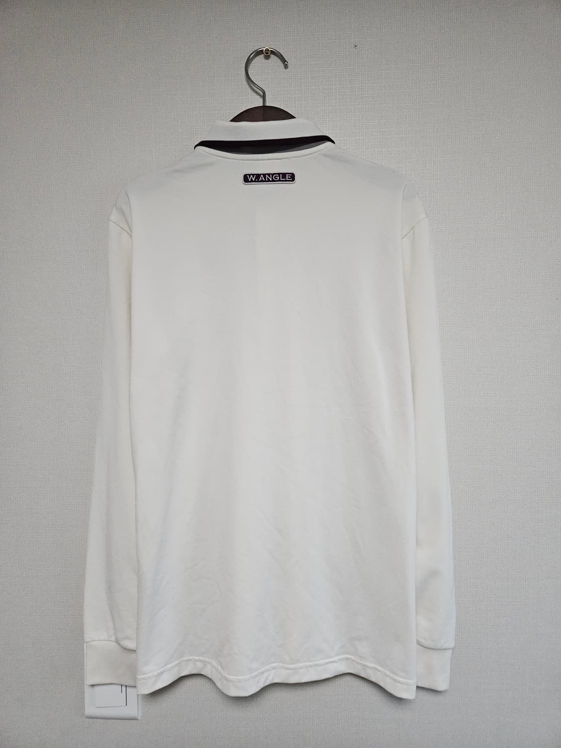 와이드앵글 긴팔 폴로티 아이보리 (95/M) 상품이미지4