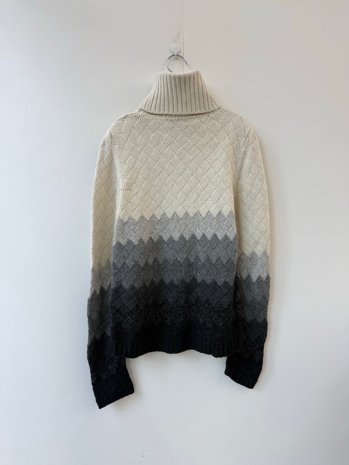 막스마라 에스닉 그라데이션 터틀넥 니트 상품이미지4