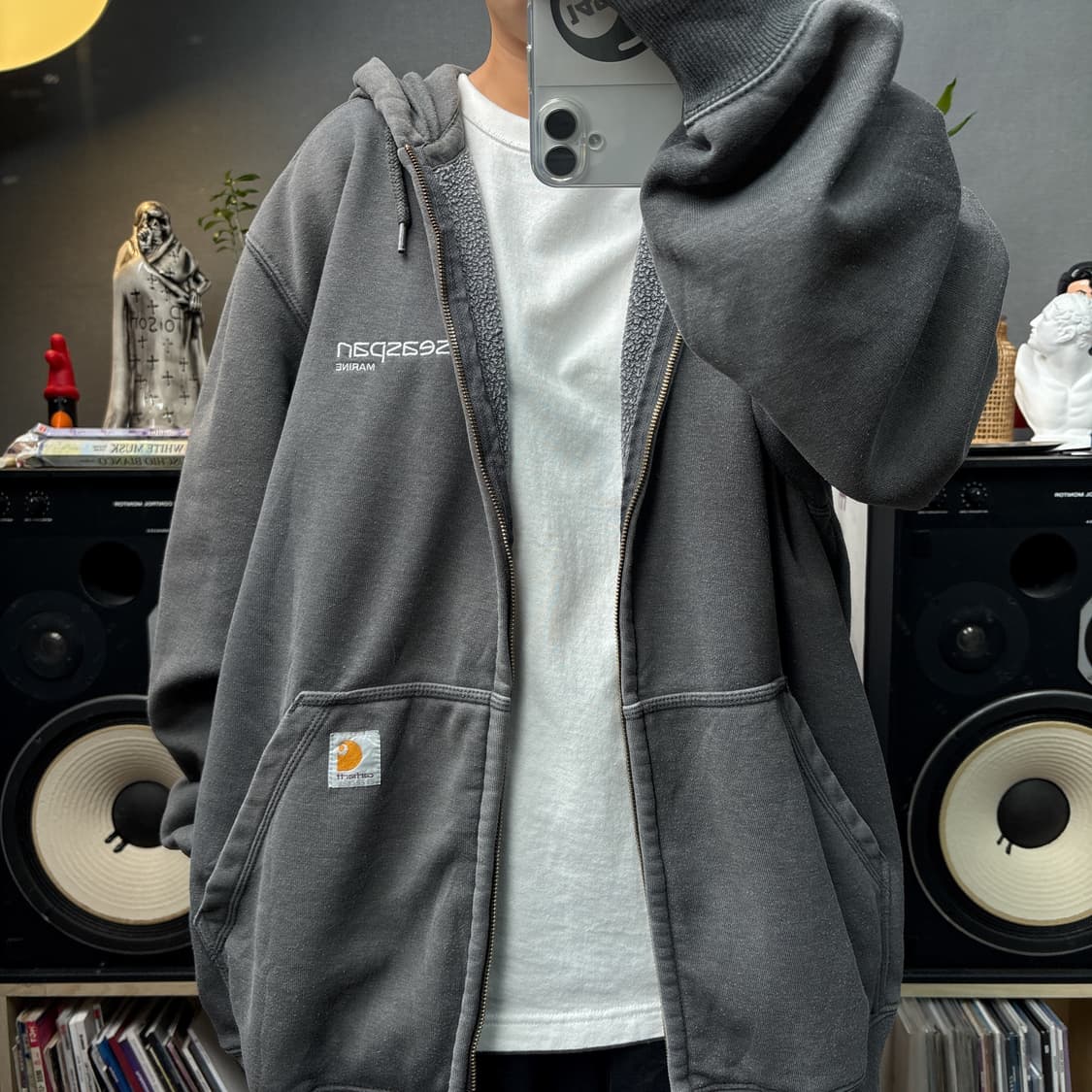 칼하트 레인디펜더 후드집업 상품이미지1