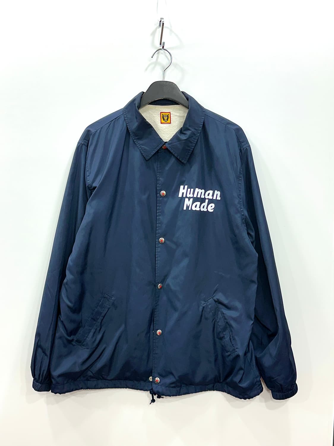 휴먼메이드 북극곰 코치자켓 네이비 XL 상품이미지5