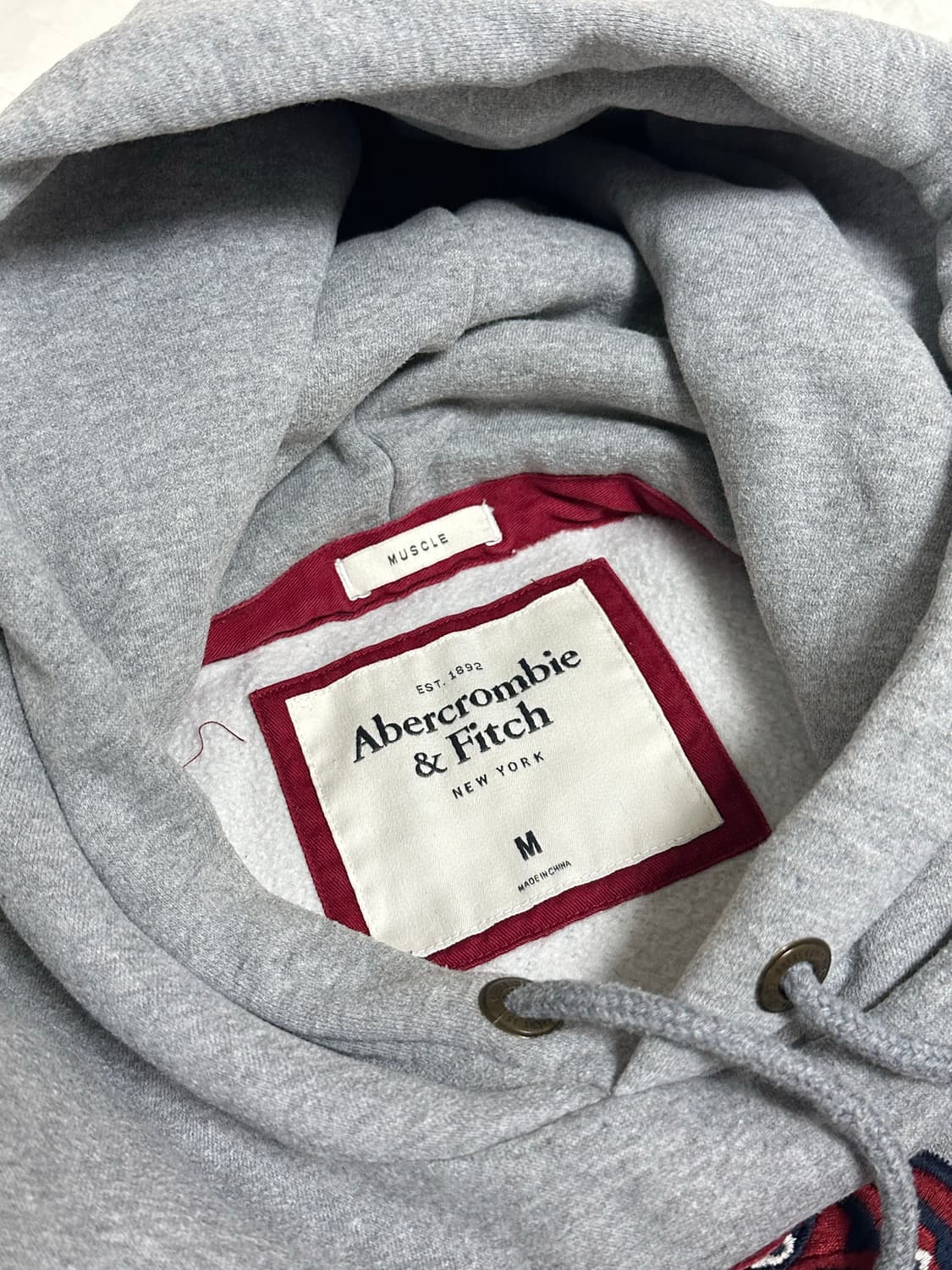 아베크롬비 타이거 Y2K 후드티 미디움 상품이미지5