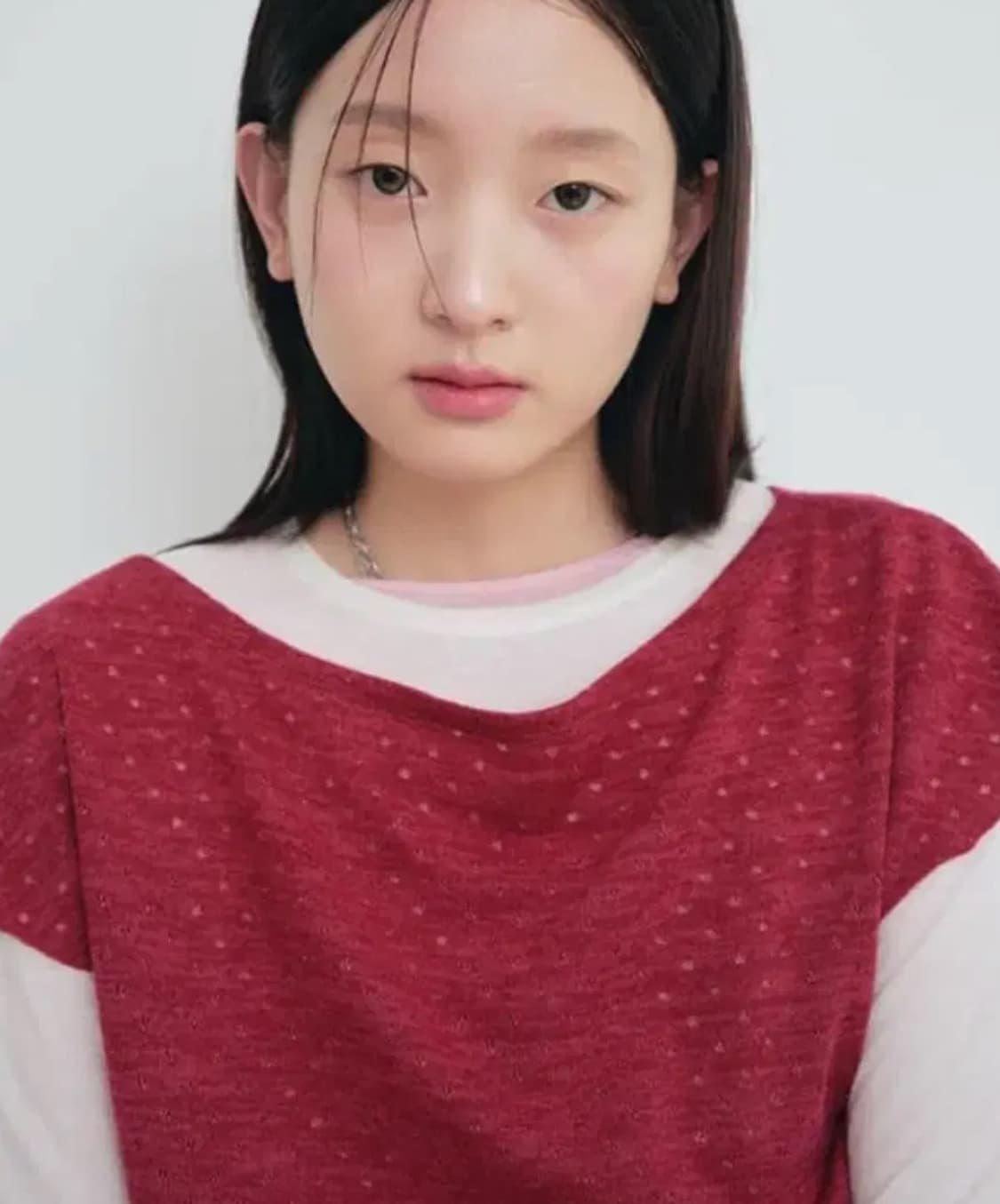 무음 블랭크 도트 니트 탑 blank dot knit top 상품이미지2