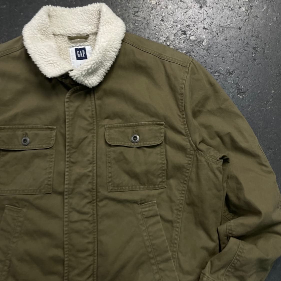 100 갭 쉐르파 트러커 자켓  상품이미지2