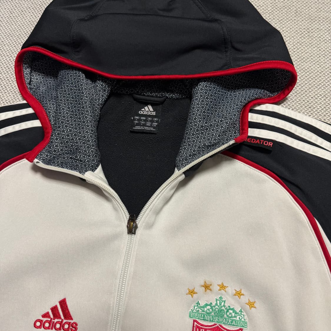 아디다스 리버풀 후드 트레이닝 집업 상품이미지3