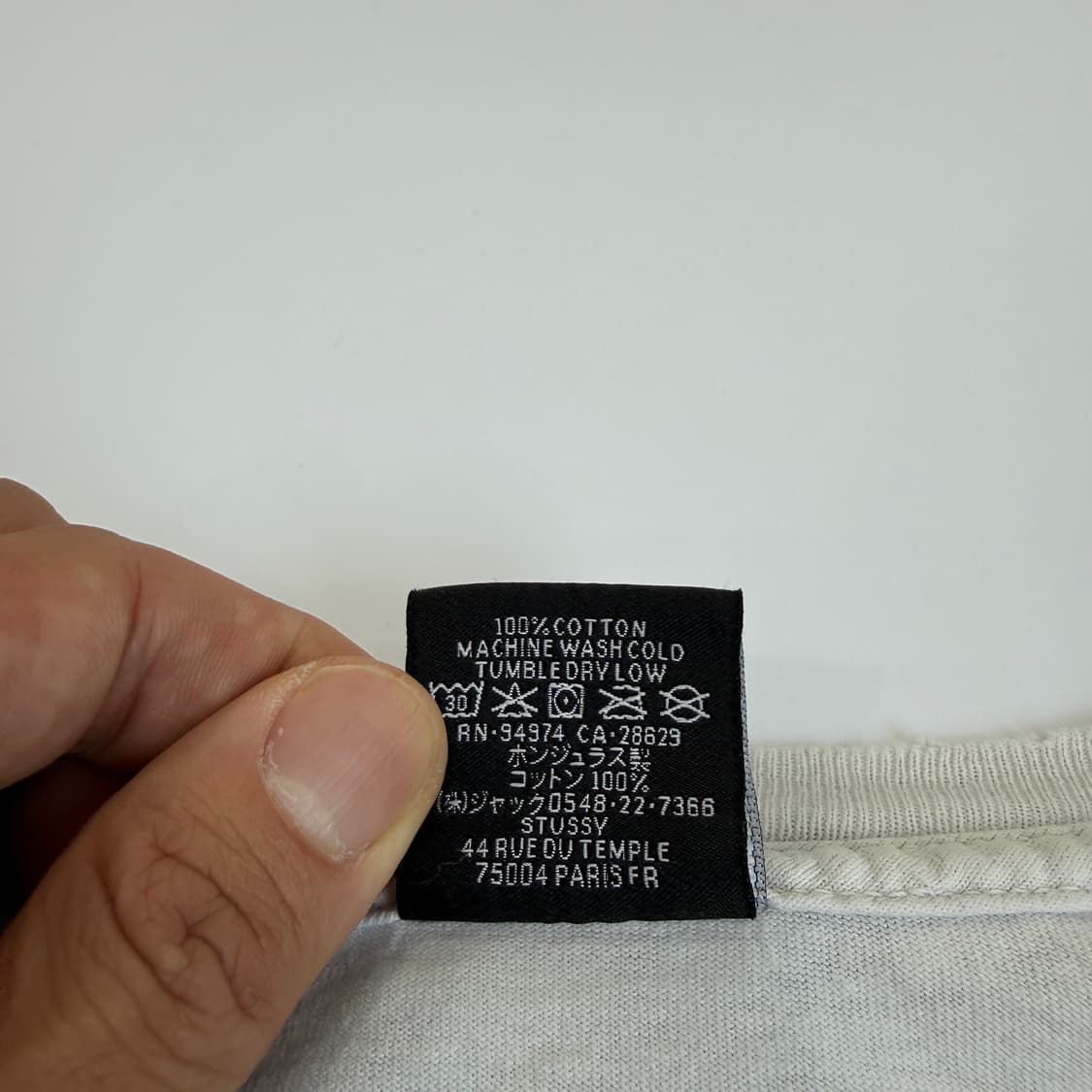 Stussy  스투시 x 아워레거시 프레임 피그먼트 다이드 반팔 티셔츠  상품이미지6