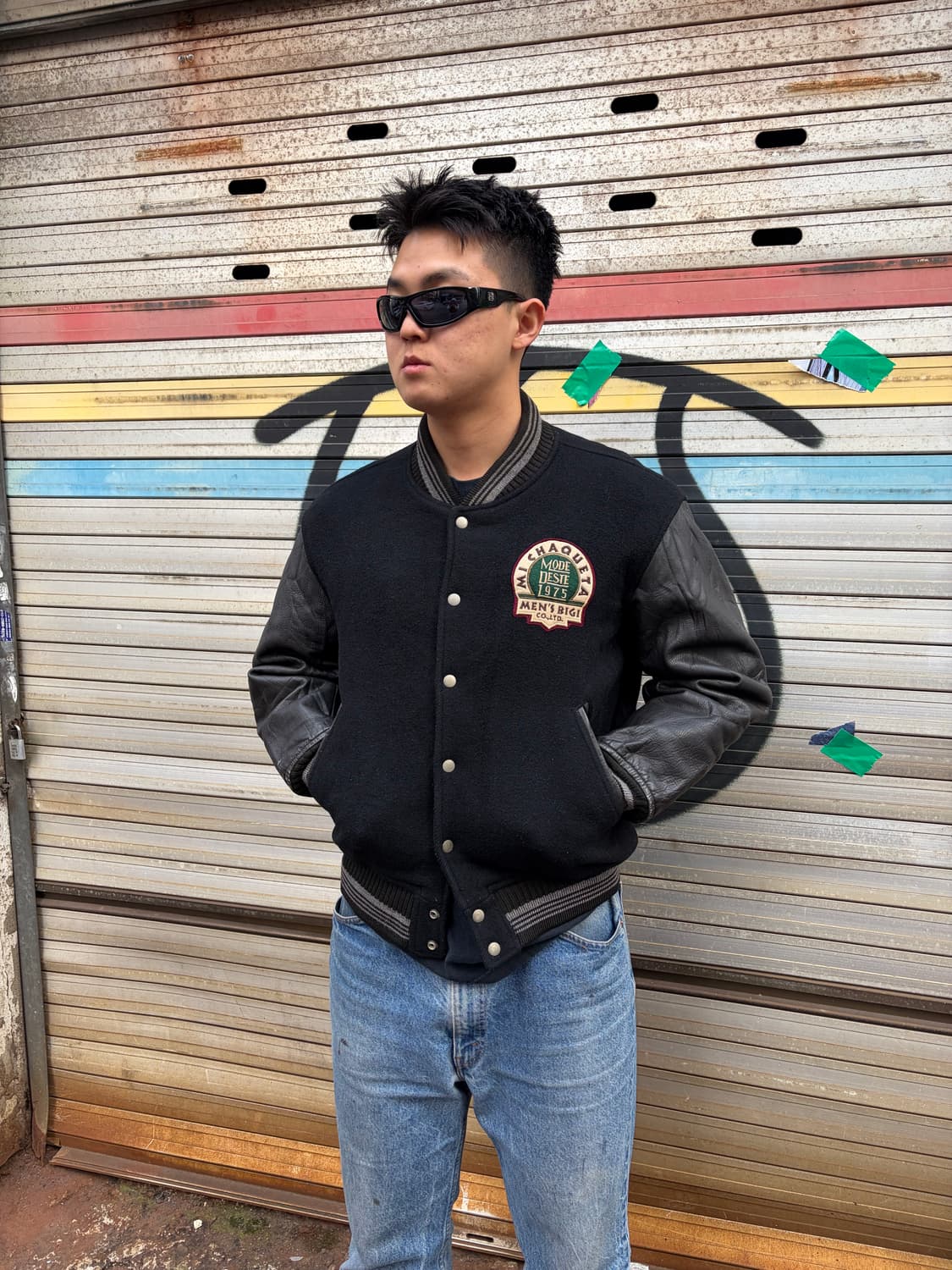 90’s Men’s BIGI archive varsity jacket  상품이미지5