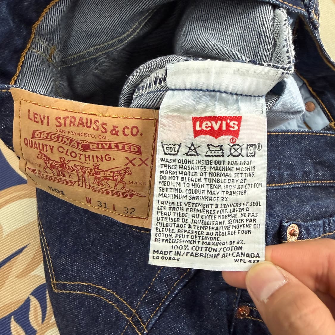 (30)리바이스 Levis 06501 데님팬츠 상품이미지5