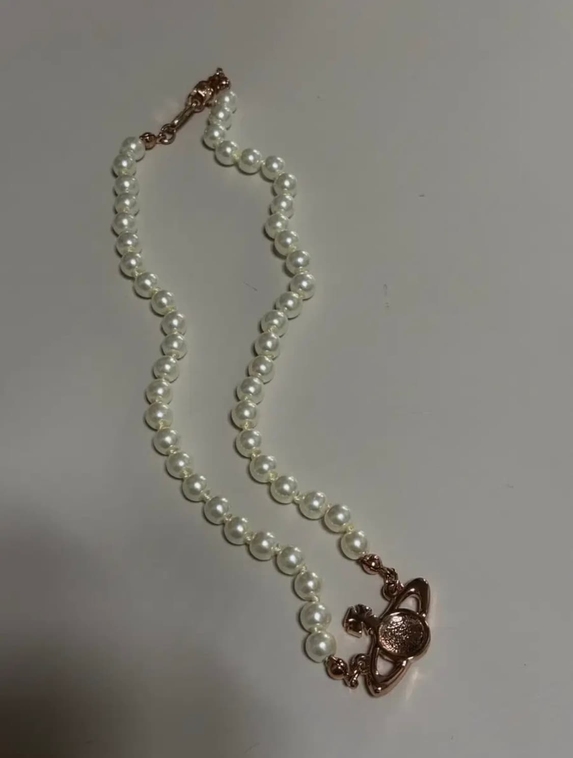 비비안웨스트우드 진주 목걸이 로즈골드 stc 빈티지 양지뢰 히메갸루 상품이미지2