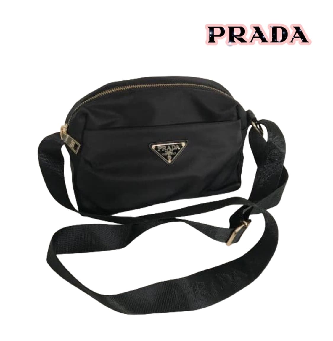 프라다뷰티 리나일론 숄더 크로스백 블랙 상품이미지6