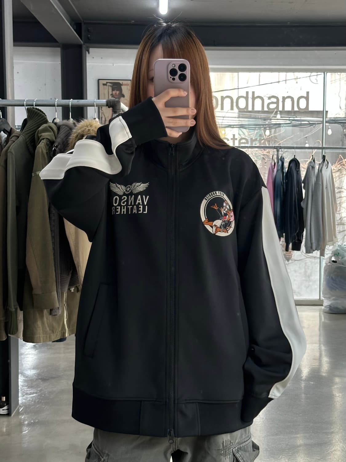 벤슨 X 톰과제리 자수 투웨이 트랙집업 져지 상품이미지3