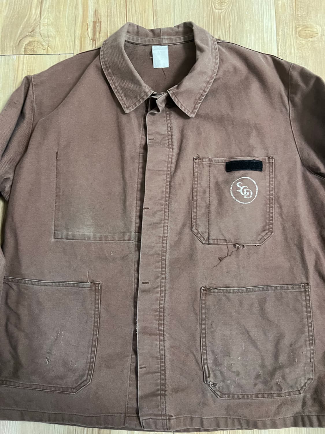 70s French work jacket (XL) 상품이미지2