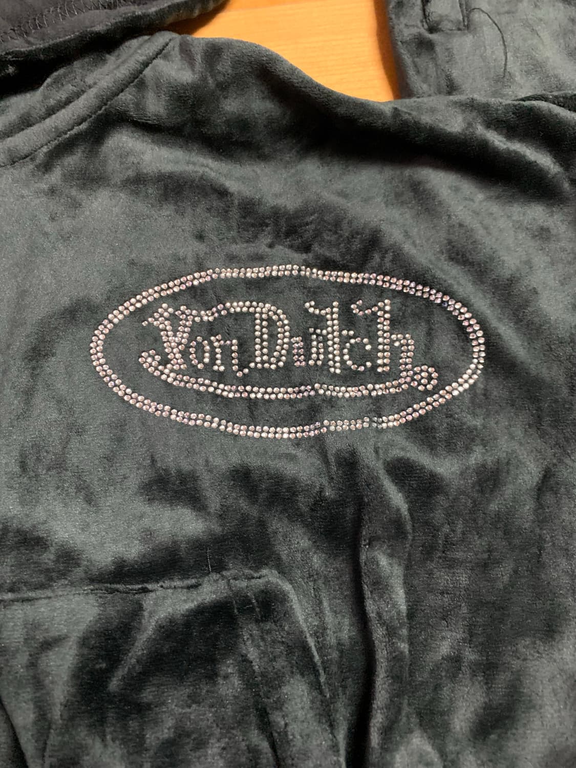 본더치 크롭 벨벳 스웻 셋업 상품이미지4