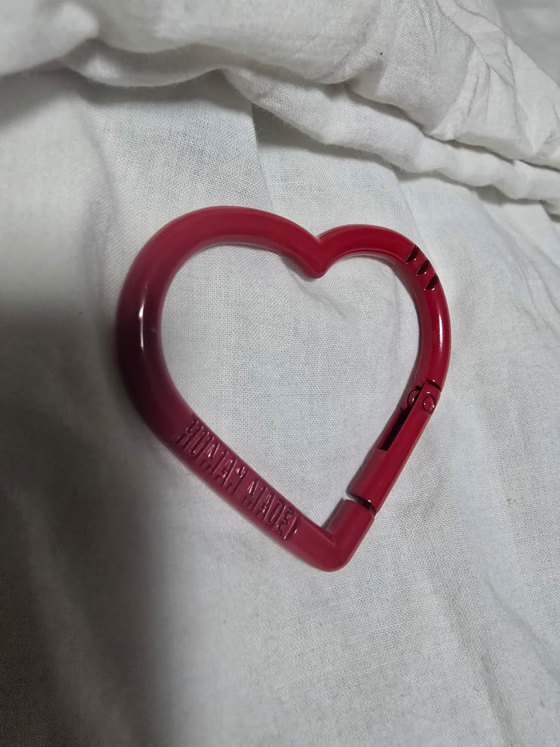 휴먼메이드 하트 카라비너 레드 상품이미지1