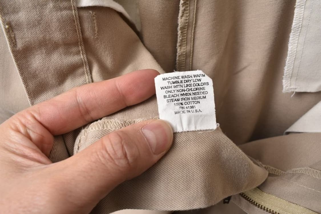 90S USA 코튼 치노팬츠 면바지 36 M0062 상품이미지3