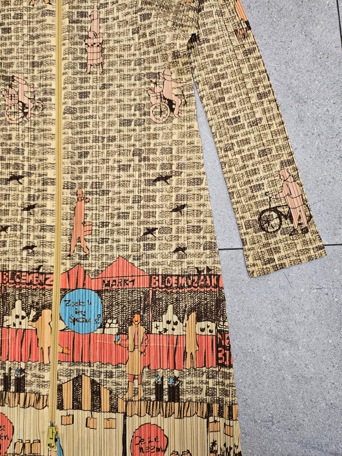 플리츠플리즈 이세이미야케 PLEATS PLEASE 롱집업자켓 2 상품이미지3