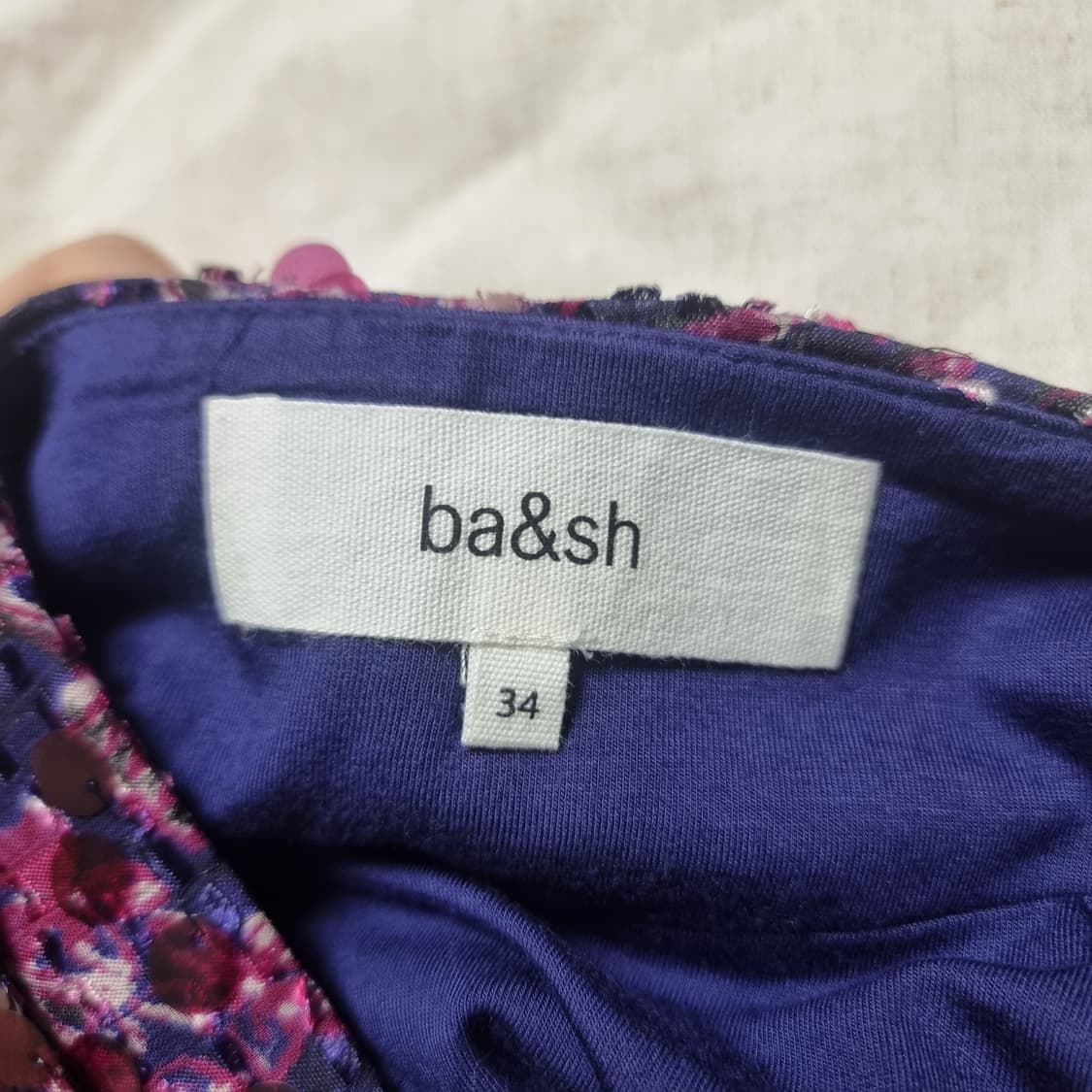 Ba&Sh 바앤쉬 바쉬 스팽글 스커트 비즈 치마 (25인치) 상태최상 상품이미지9