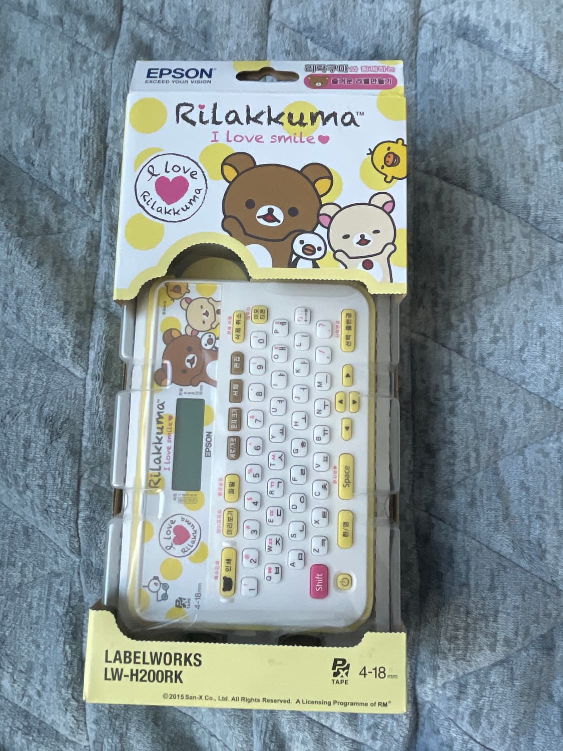 새상품 엡손 리락쿠마 라벨프린터 LW-H200RK 상품이미지1