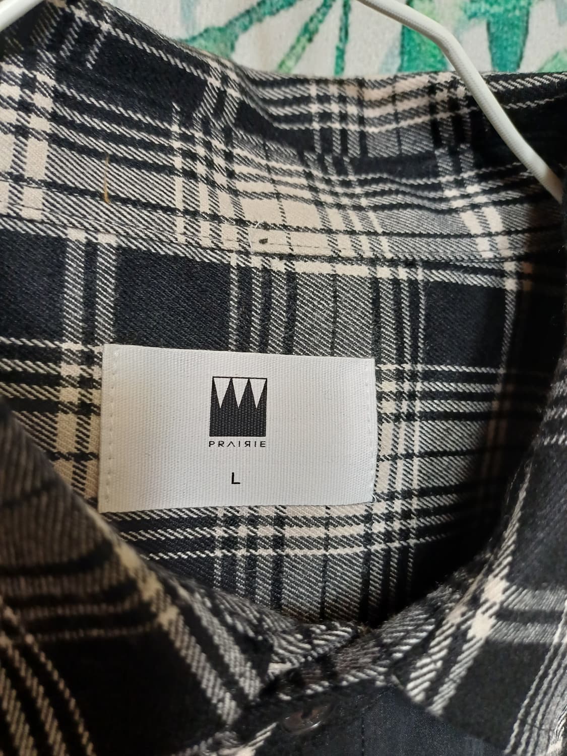 100~ 105 / 프레리 오버핏 유니크 반반 셔츠 상품이미지5