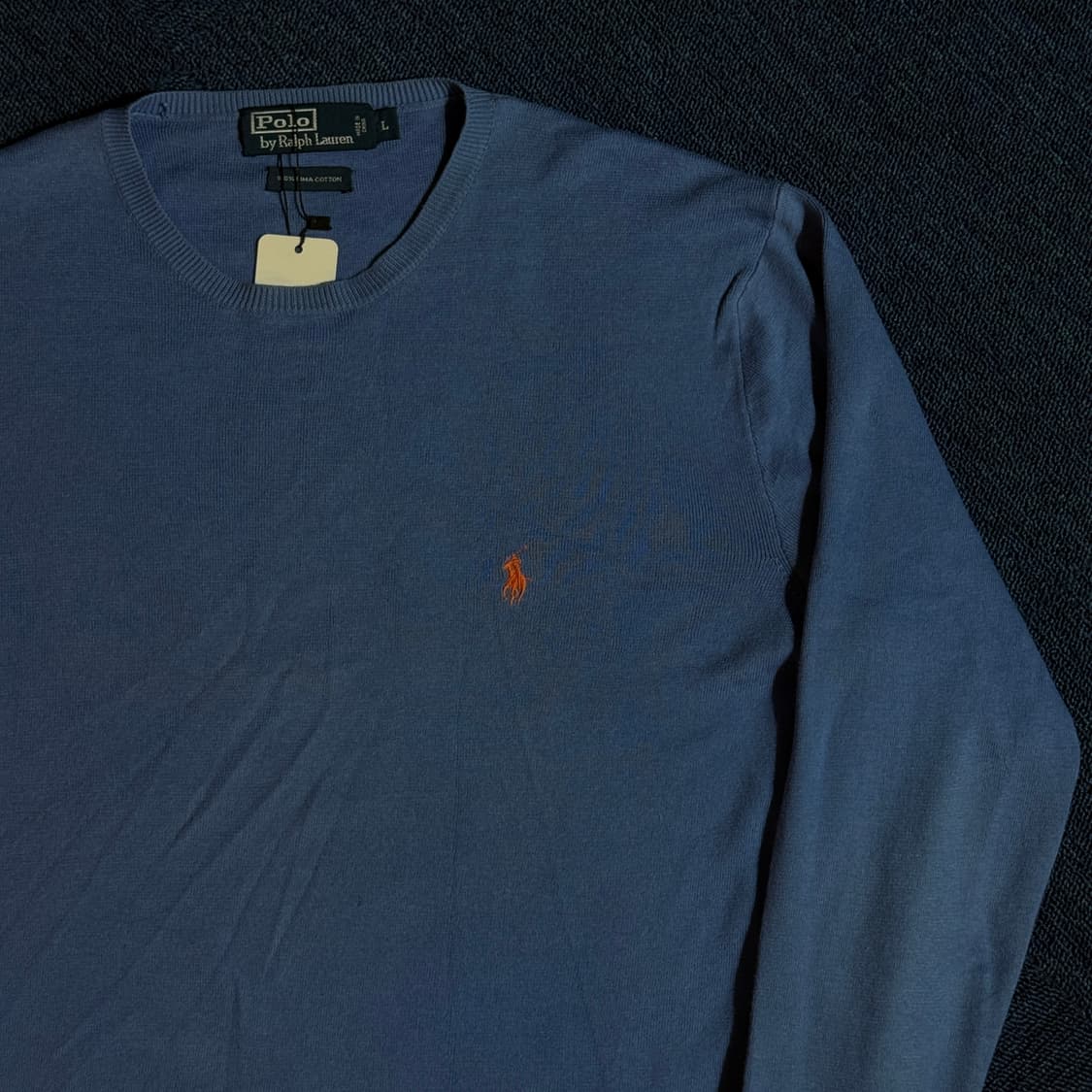 폴로 랄프로렌 블루 니트 상품이미지2