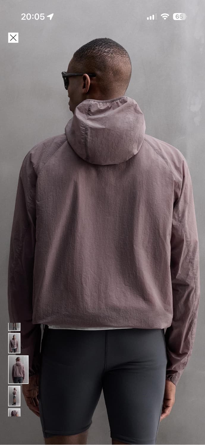 자라 에슬레틱 리플레티브 방풍 러닝 자켓 L 상품이미지3