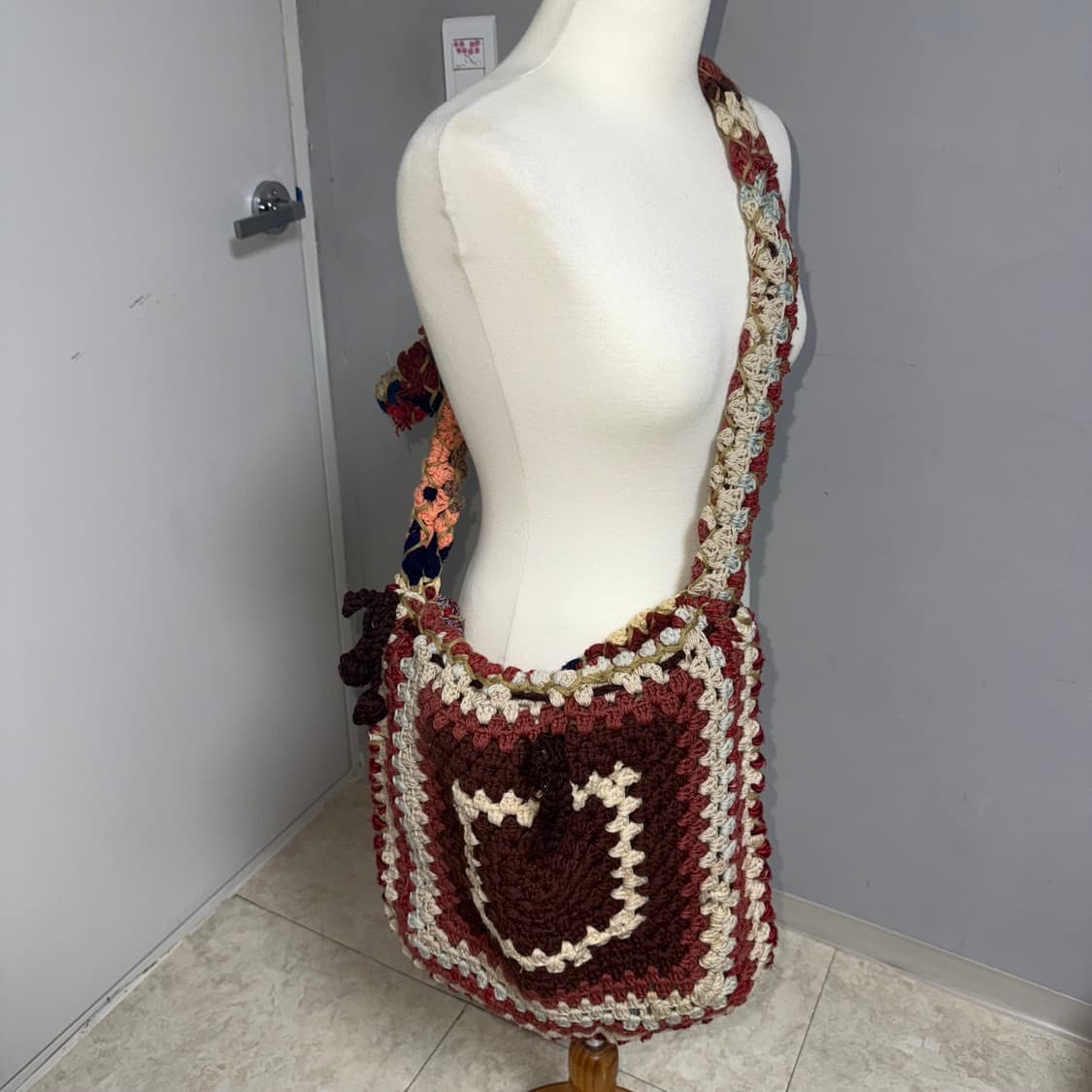 히피 니트 크로스백  상품이미지3