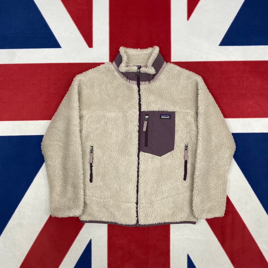 파타고니아 플리스 레트로자켓 실측 여성 44 상품이미지1