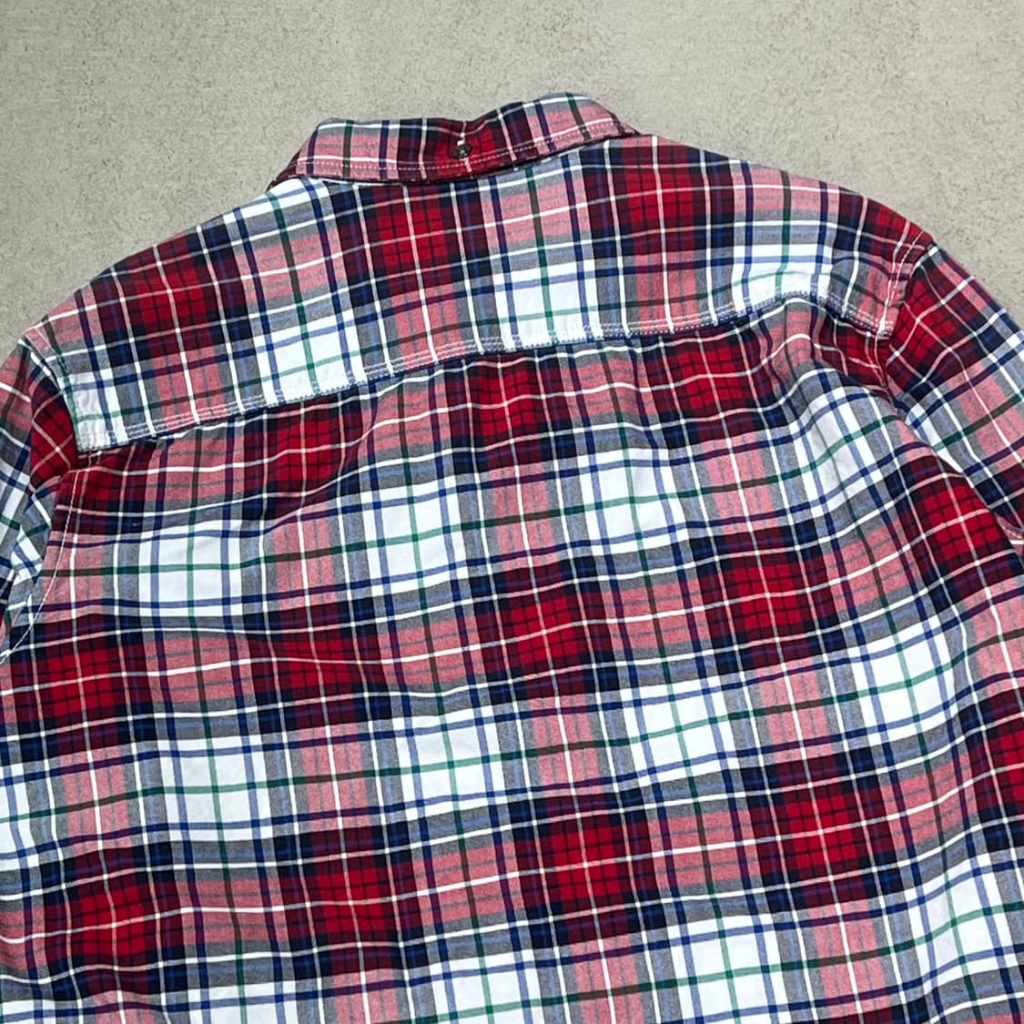 타미힐피거 자수 체크셔츠 s10681 상품이미지4