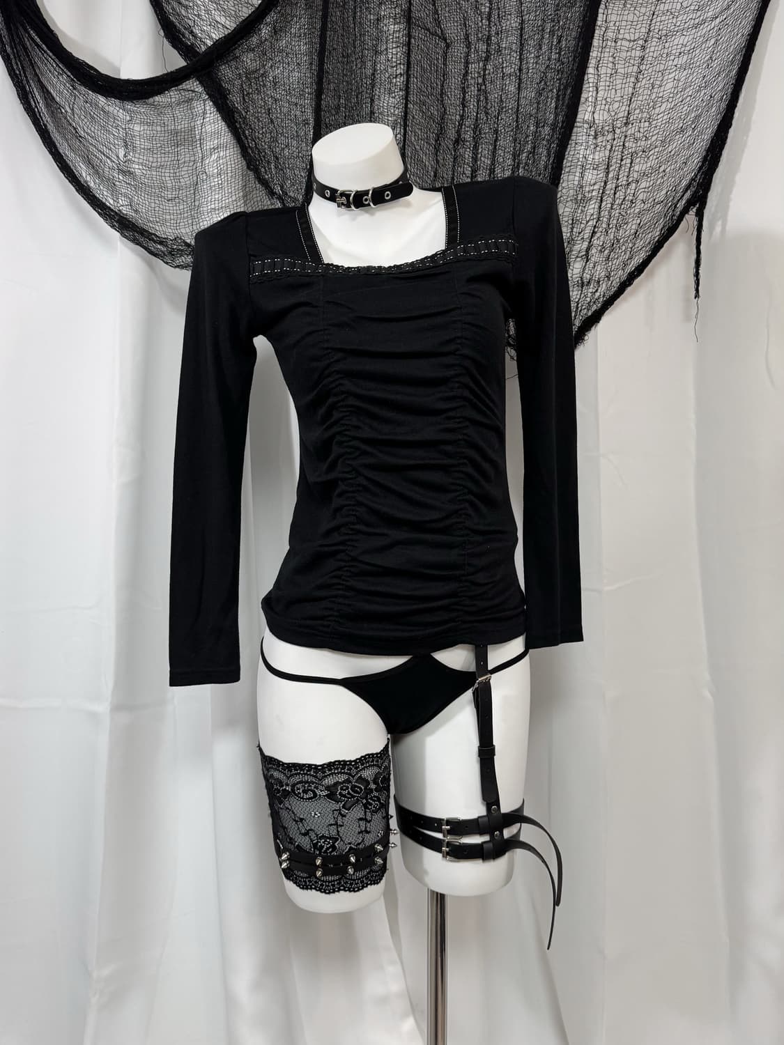 shirring t-shirt 상품이미지2