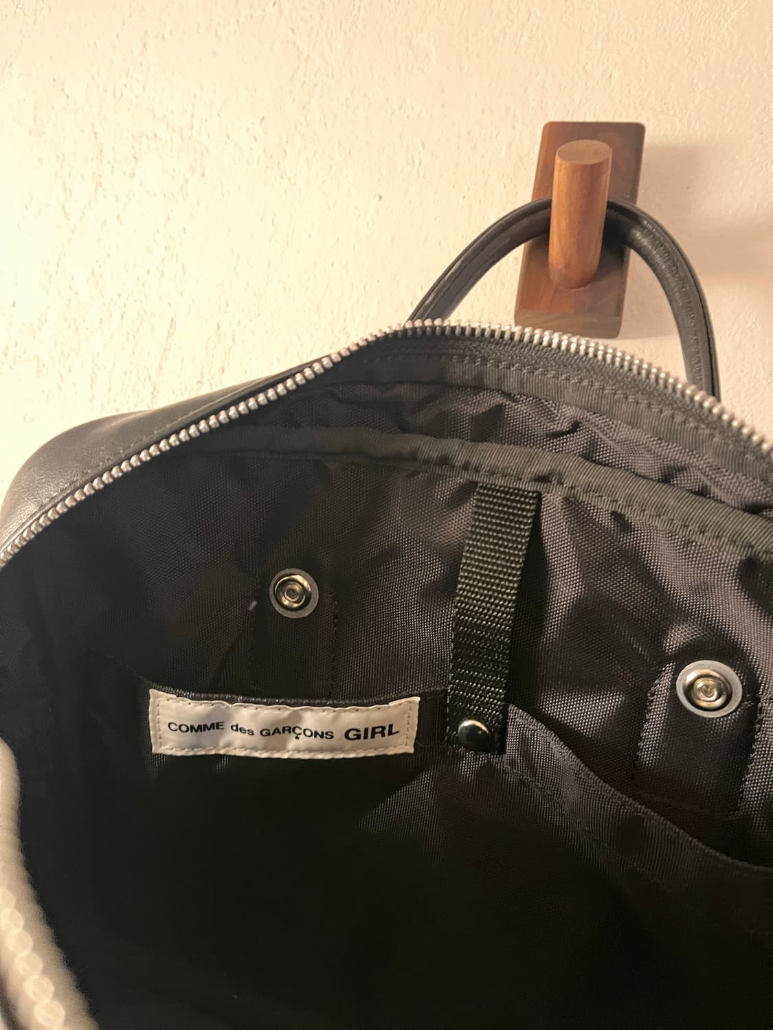 Comme des Garcons girl 꼼데가르송핸드페인팅토트백 상품이미지4