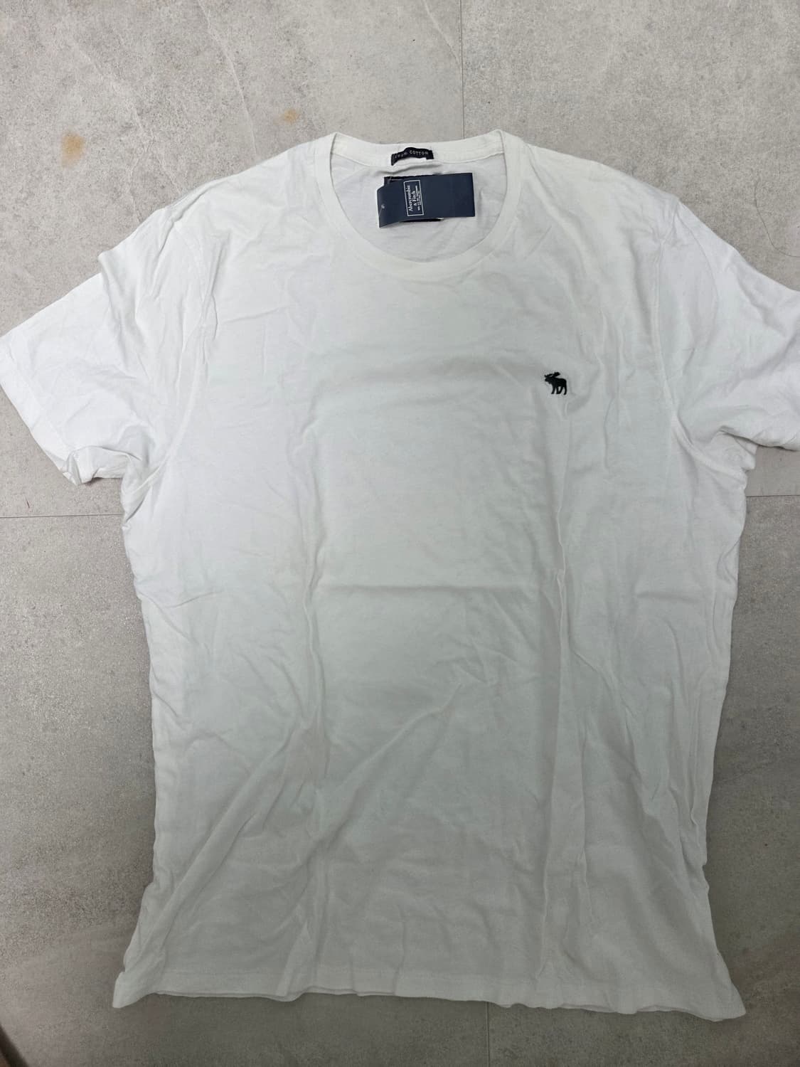 아베크롬비 무스 자수 로고 반팔 티셔츠 상품이미지1