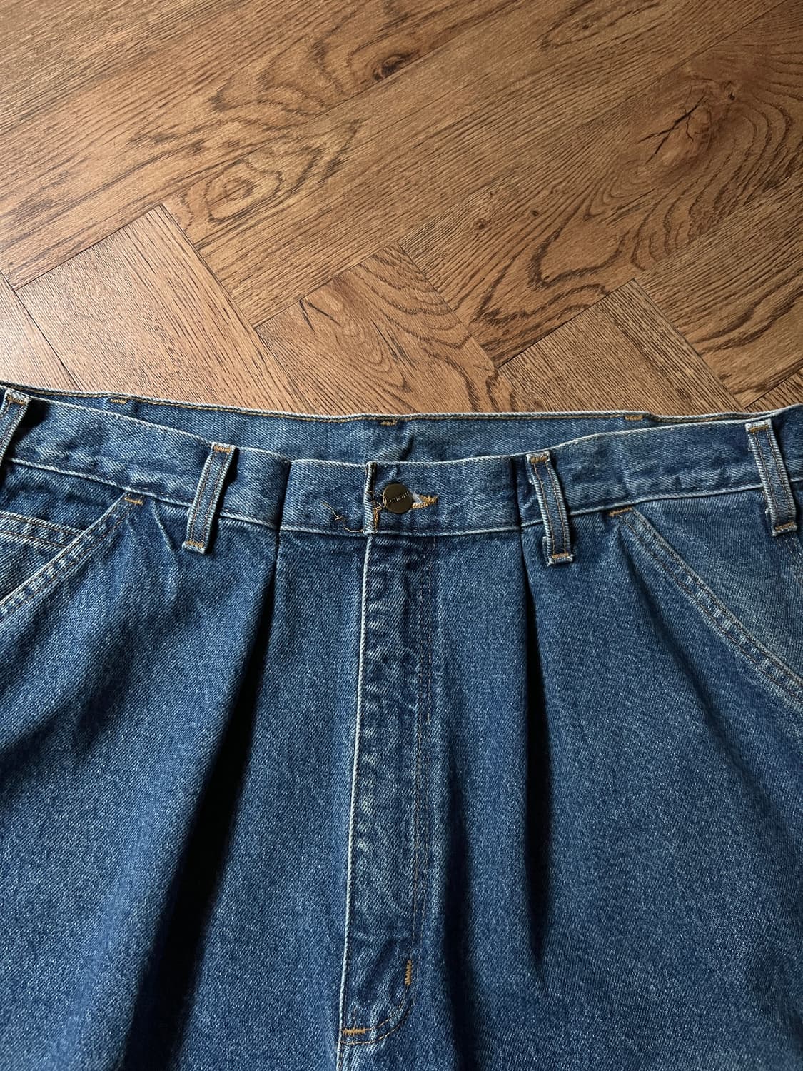 [40]칼하트 USA 싱글니 카펜터 워크 데님 팬츠 상품이미지3