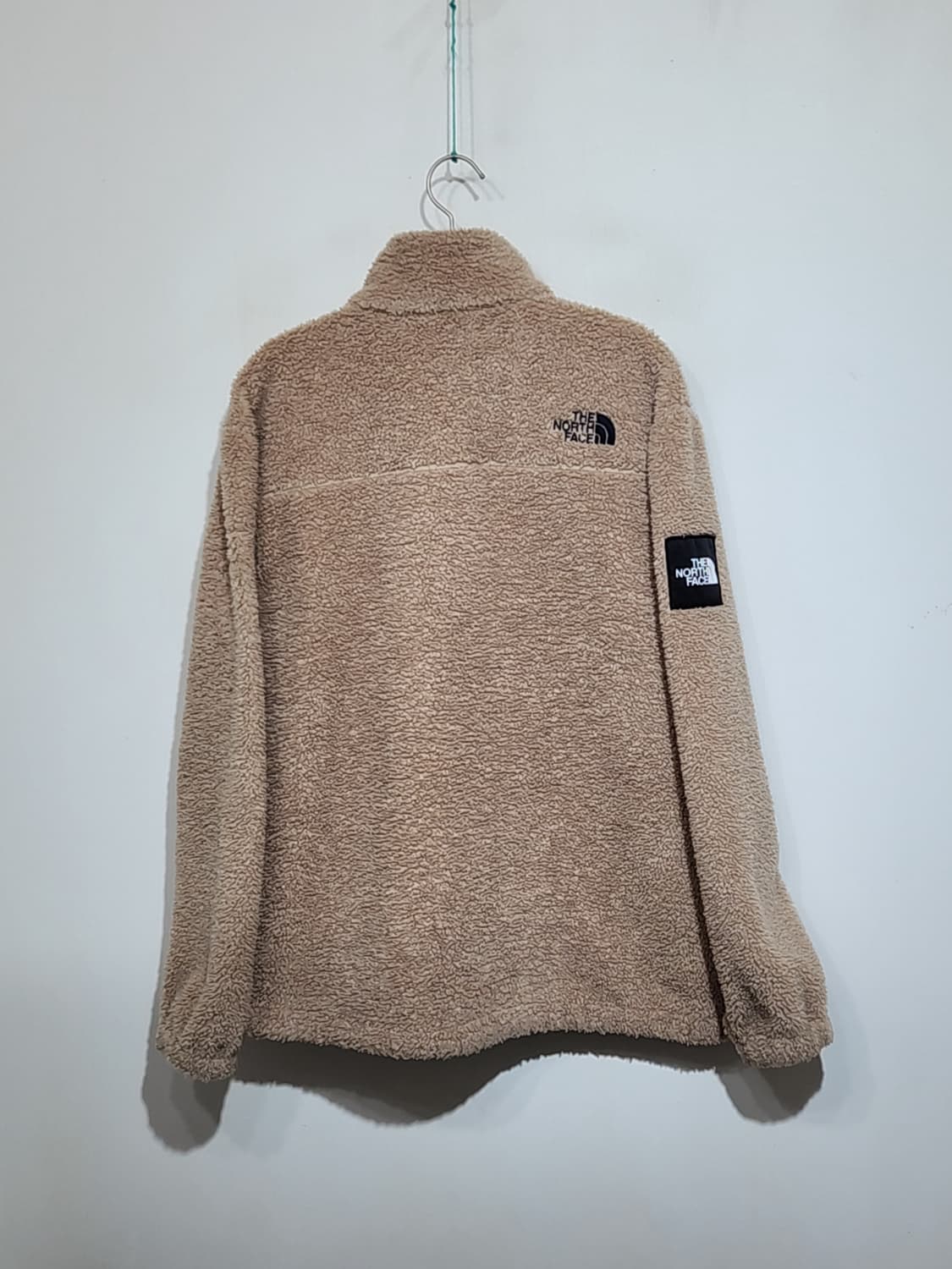 (XL) 노스페이스 후리스 점퍼 베이지 뽀글이 플리스 자켓  상품이미지7