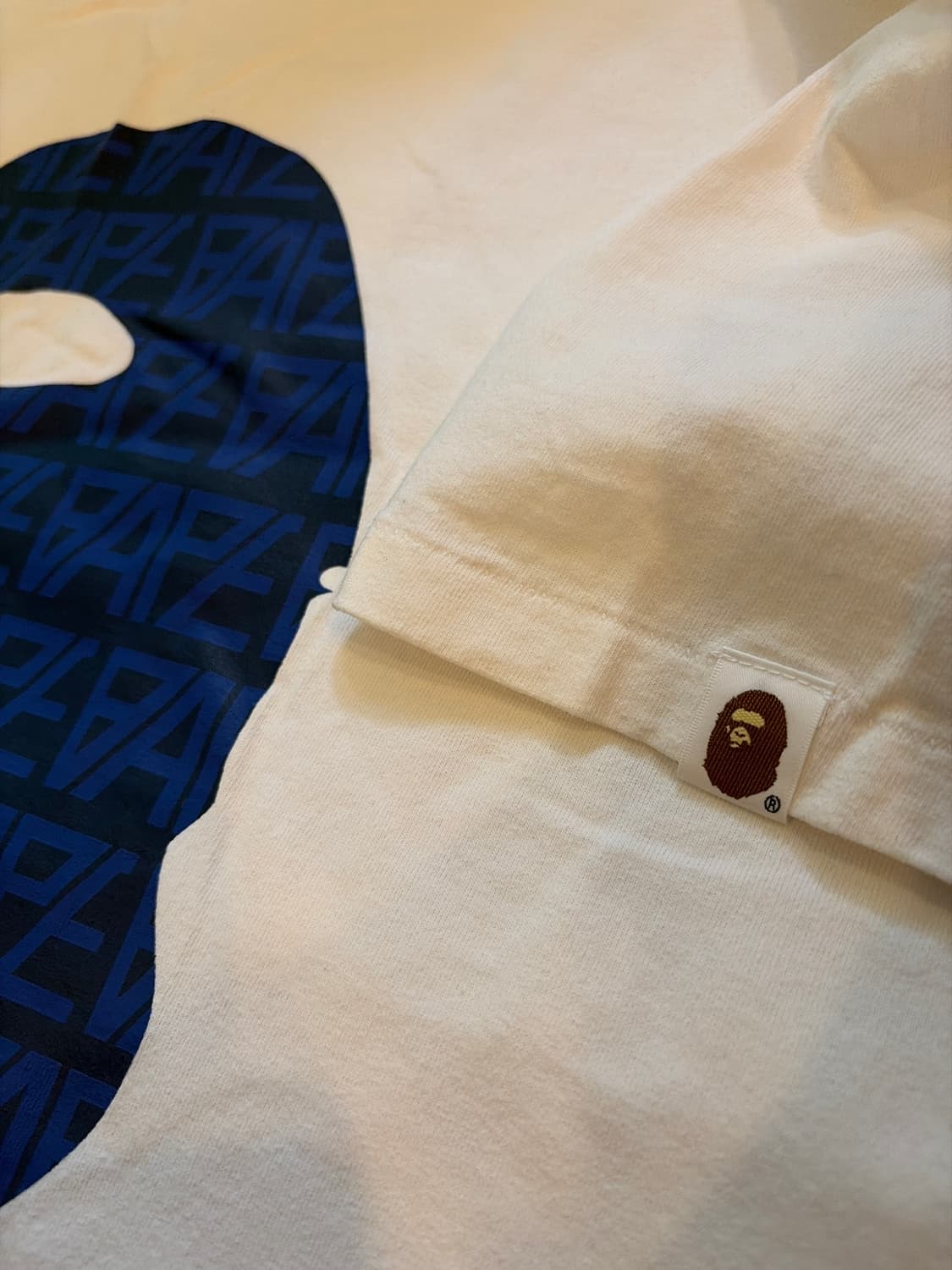 베이프 BAPE 로고 에이프 헤드 티셔츠 xl 상품이미지2